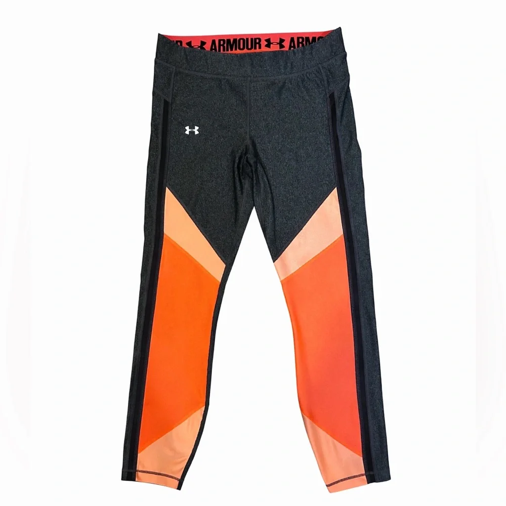 Under Armour Heat Gear Compression Leggings Women’s Large Performance Bundle